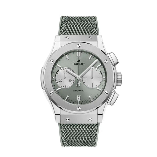 Classic Fusion Chronograph Titanium Sage Green