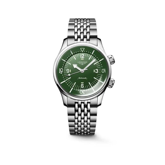 Longines Legend Diver Green Dial