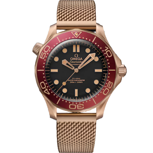 Omega Seamaster Diver 300M 42 mm, Bronze gold on Bronze gold at swiss paradise