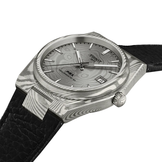 Tissot PRX Damascus Steel 38mm