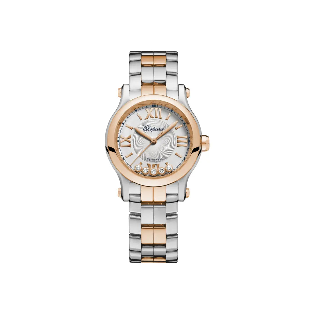 Buy Chopard happy Sport in 30mm case size with silver dial at Swiss Paradise  model no 278573-6017
