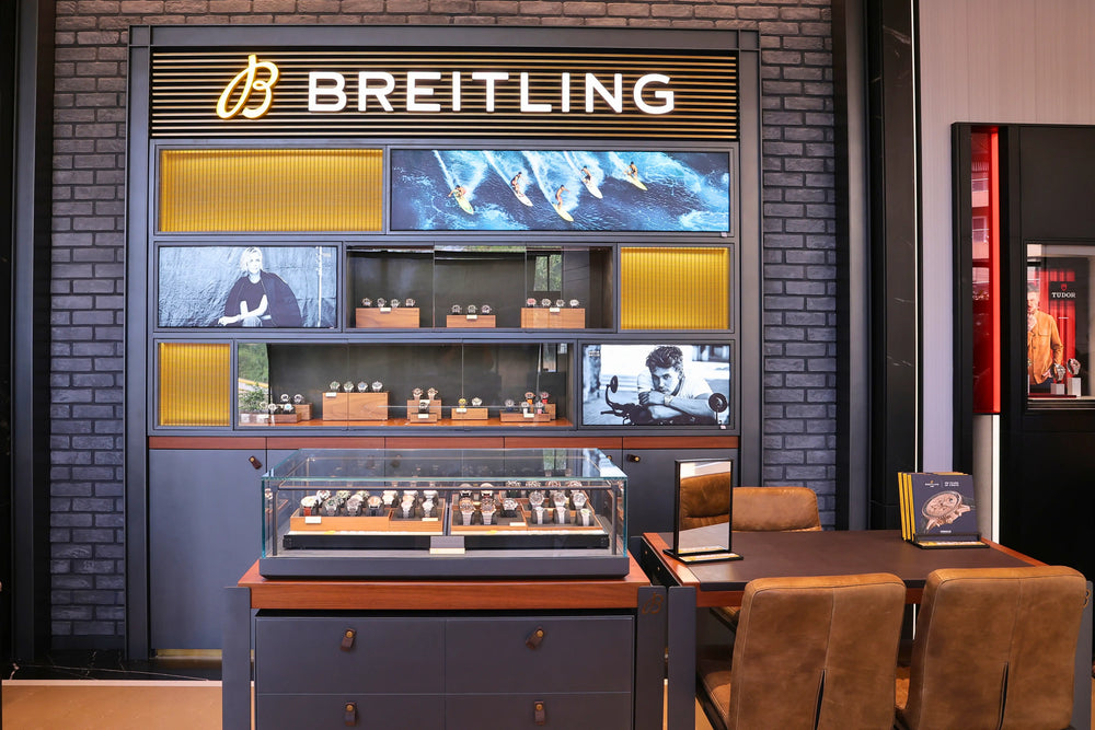 Breitling in goa at swiss paradise